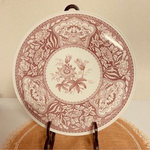 Vintage England Spode Georgian Series ‘Floral’ cake/gateaux plate NWOT